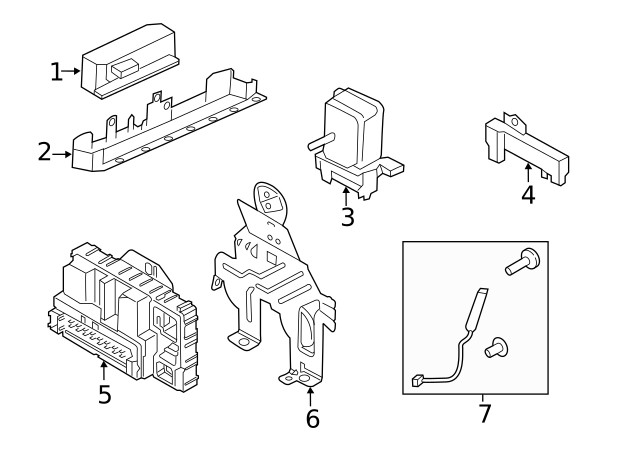 Genuine Ford Module Smart Data Link GJ7Z14F642A