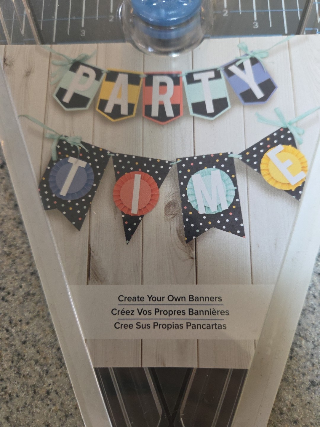 We R Memory Keepers Banner Maker Punch Board - Cut 30 Different Shapes And Sizes