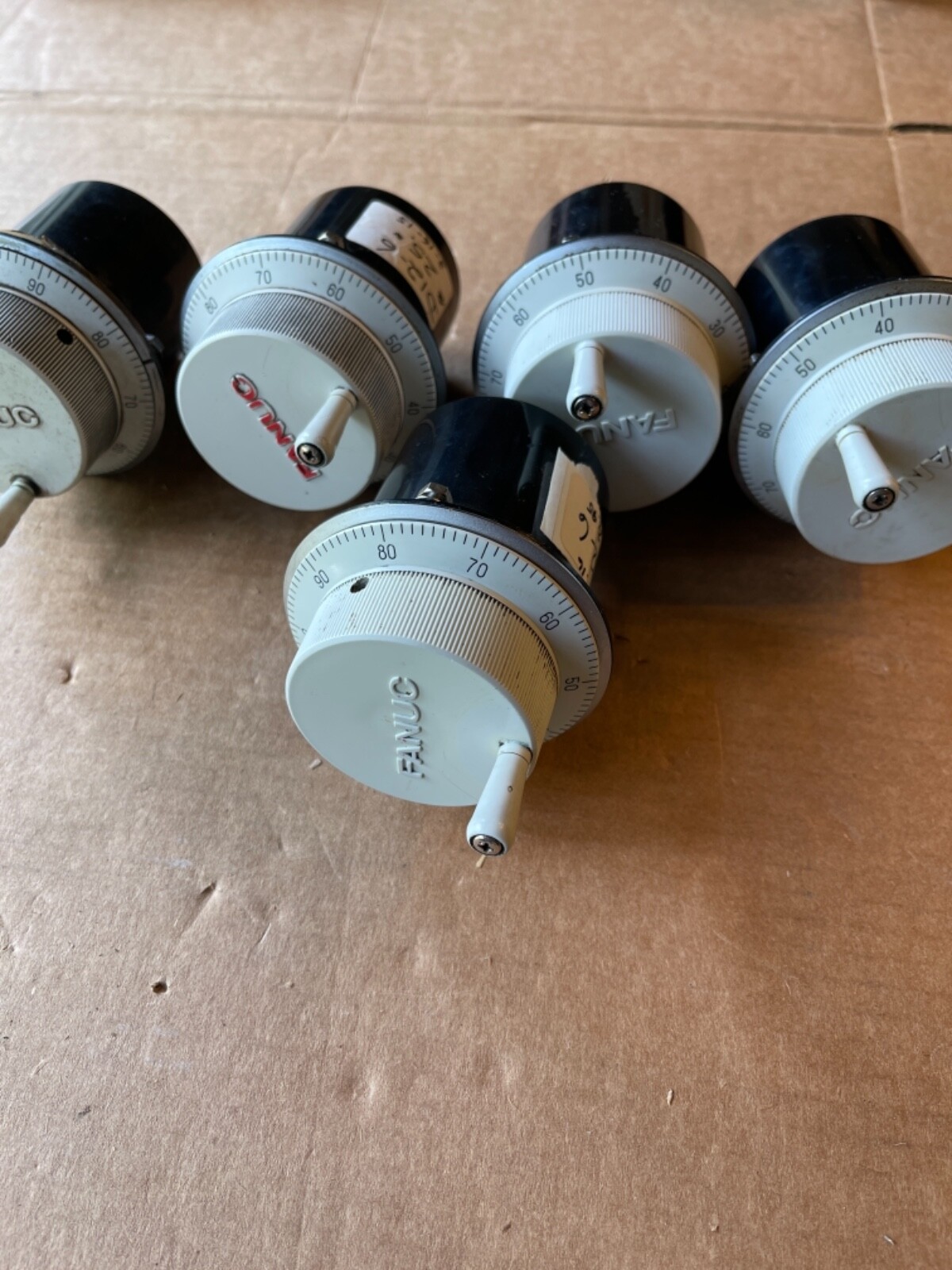 FANUC PULSE GENERATOR, A860-0201-T001, W/ KNOB PULSER 0-90