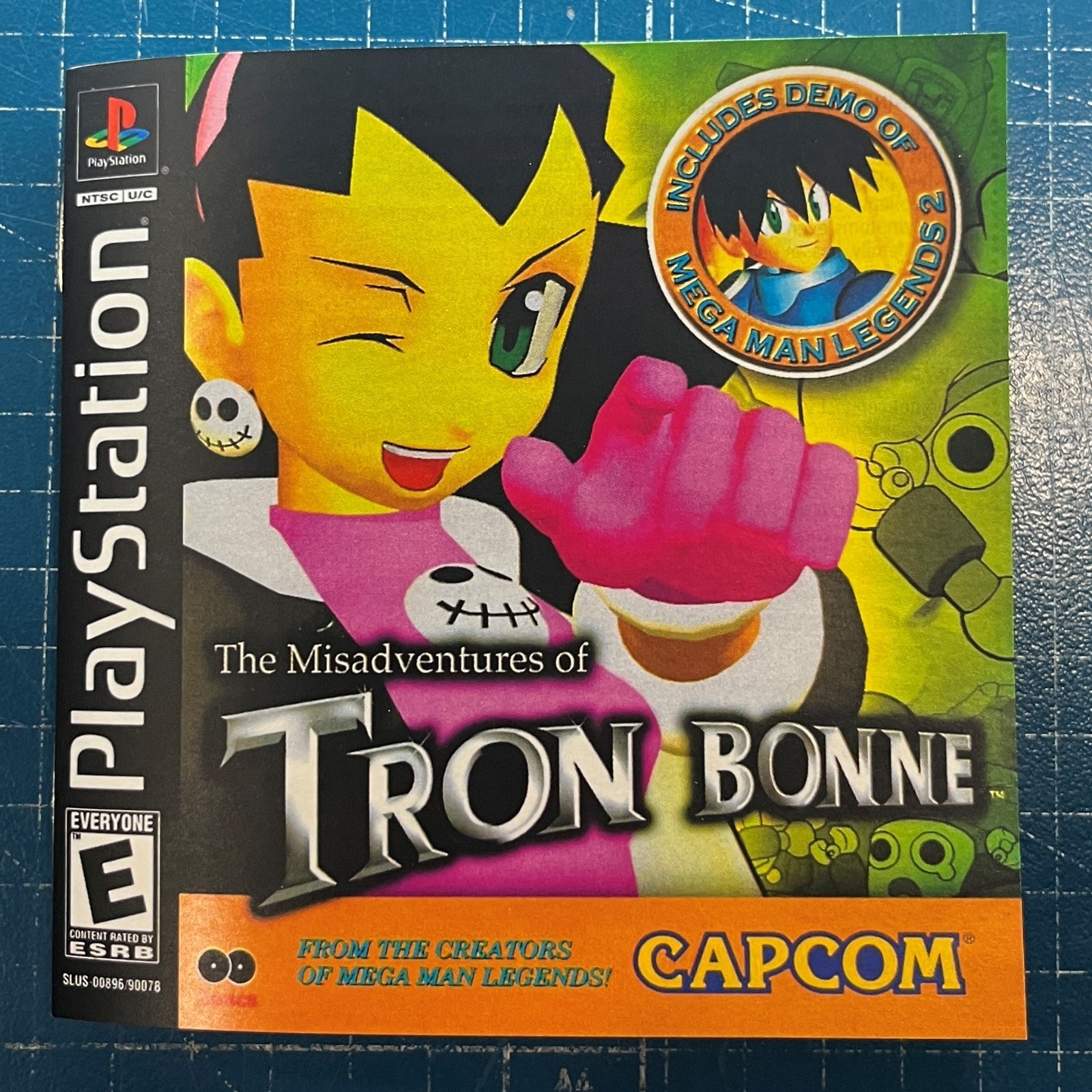 Replacement Manual for - Tron Bonne - Sony PS1 Instruction Booklet