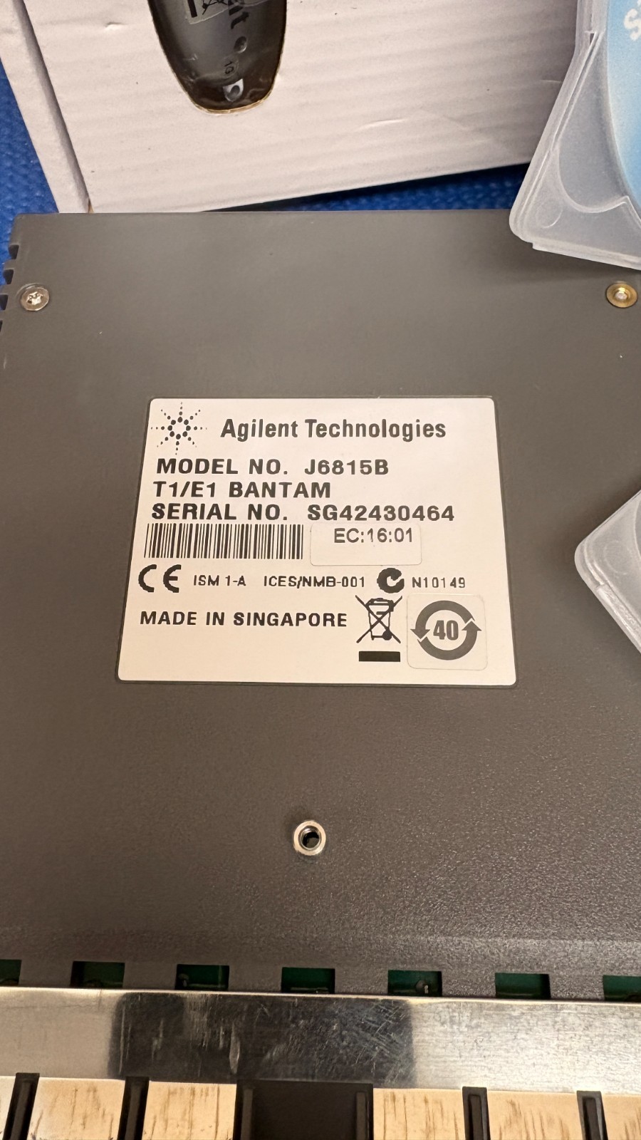 AGILENT J6803B,J6830A,J6815B DISTRIBUTED NETWORK ANALYZER PRO