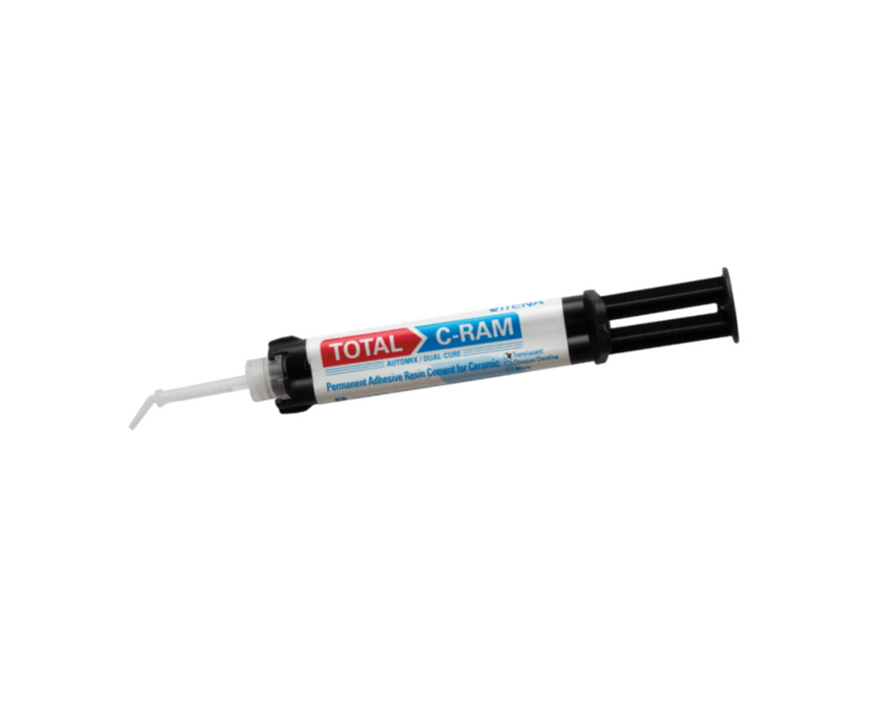 Itena TTCRAM-OD TotalC-Ram All-In-One Dental Cement Syringe Opaque 8gm