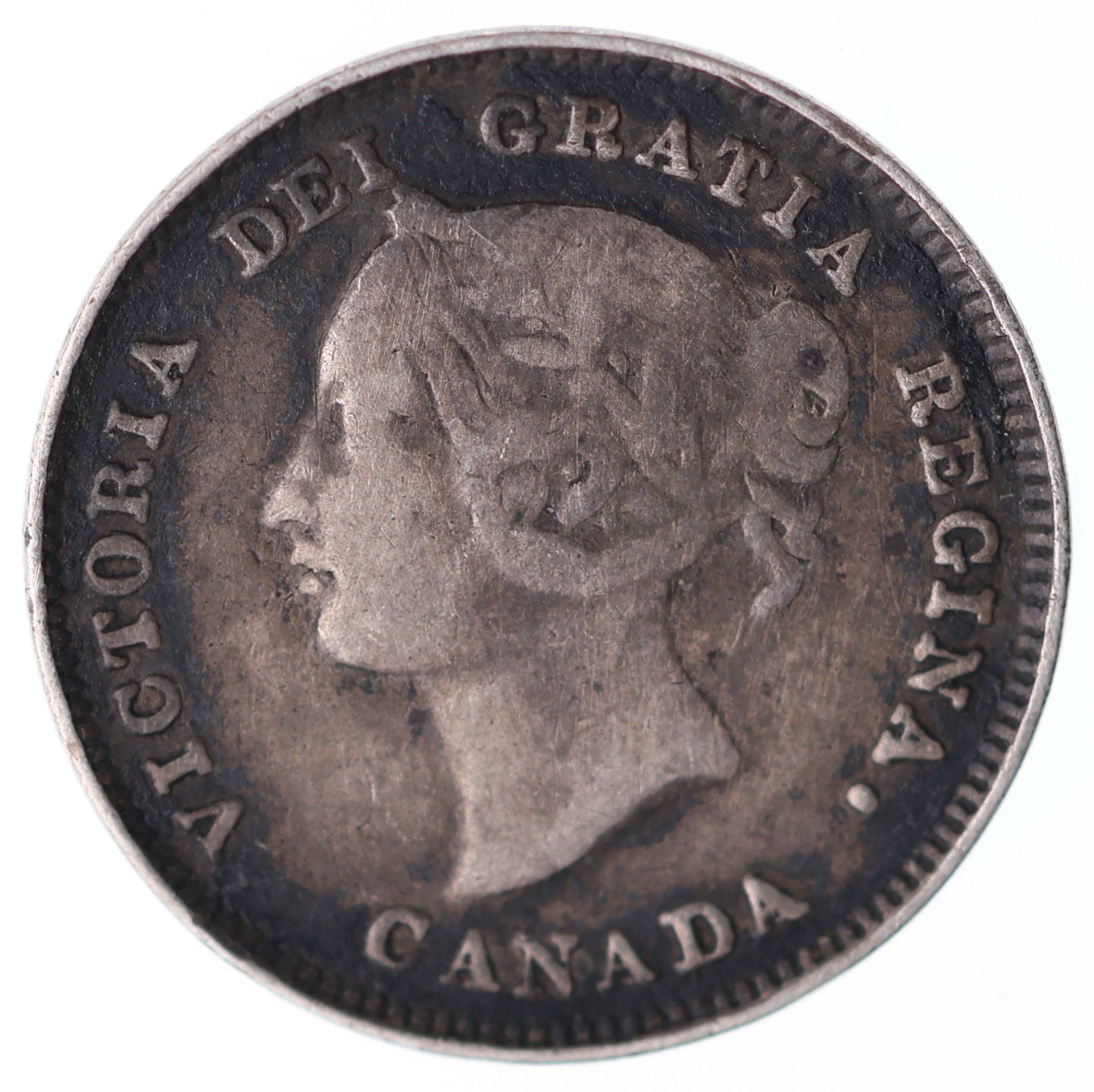 1881H Canada 5 Cents - Fine - Lot#15644