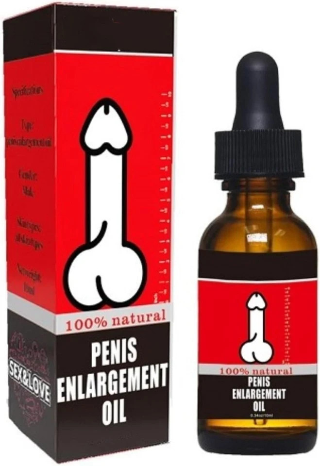 Male Natural Enlarger Oil Big & Thick Growth Faster XXXL Enhancement Oil/30mls.