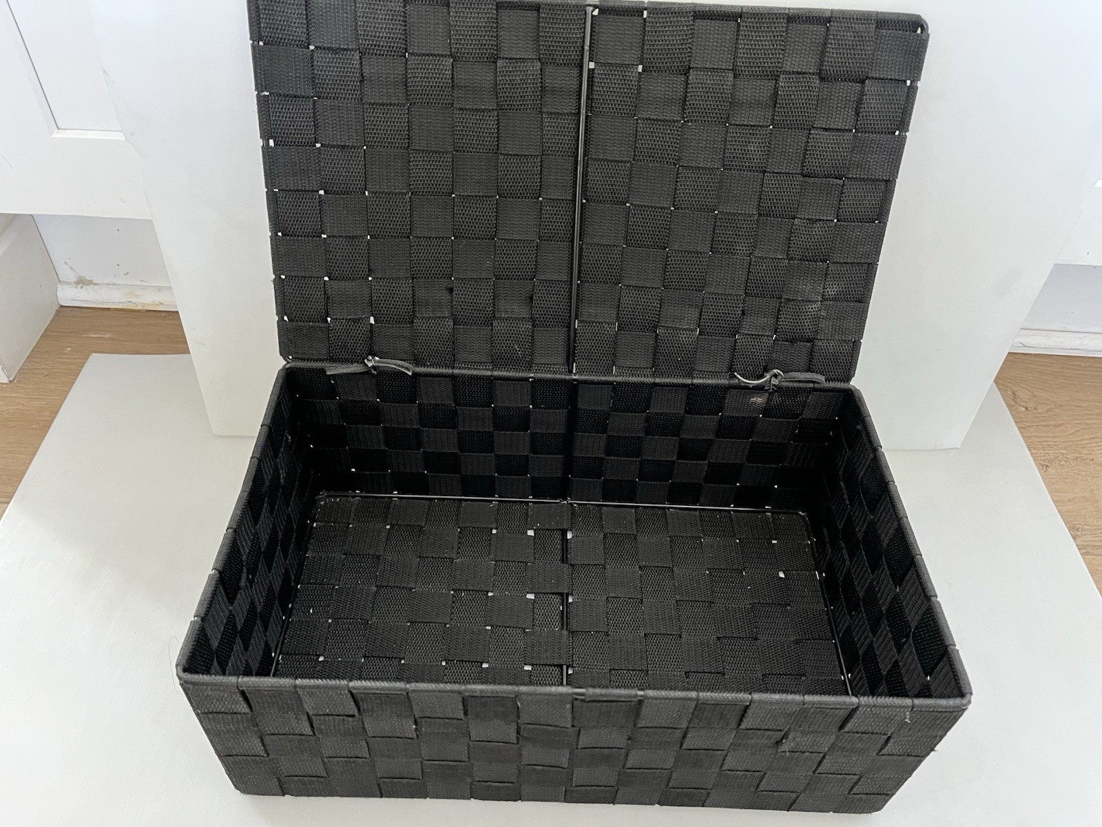 Trinket Rectangular Storage Basket/Box 14 1/2" x 8 1/2" x 6"