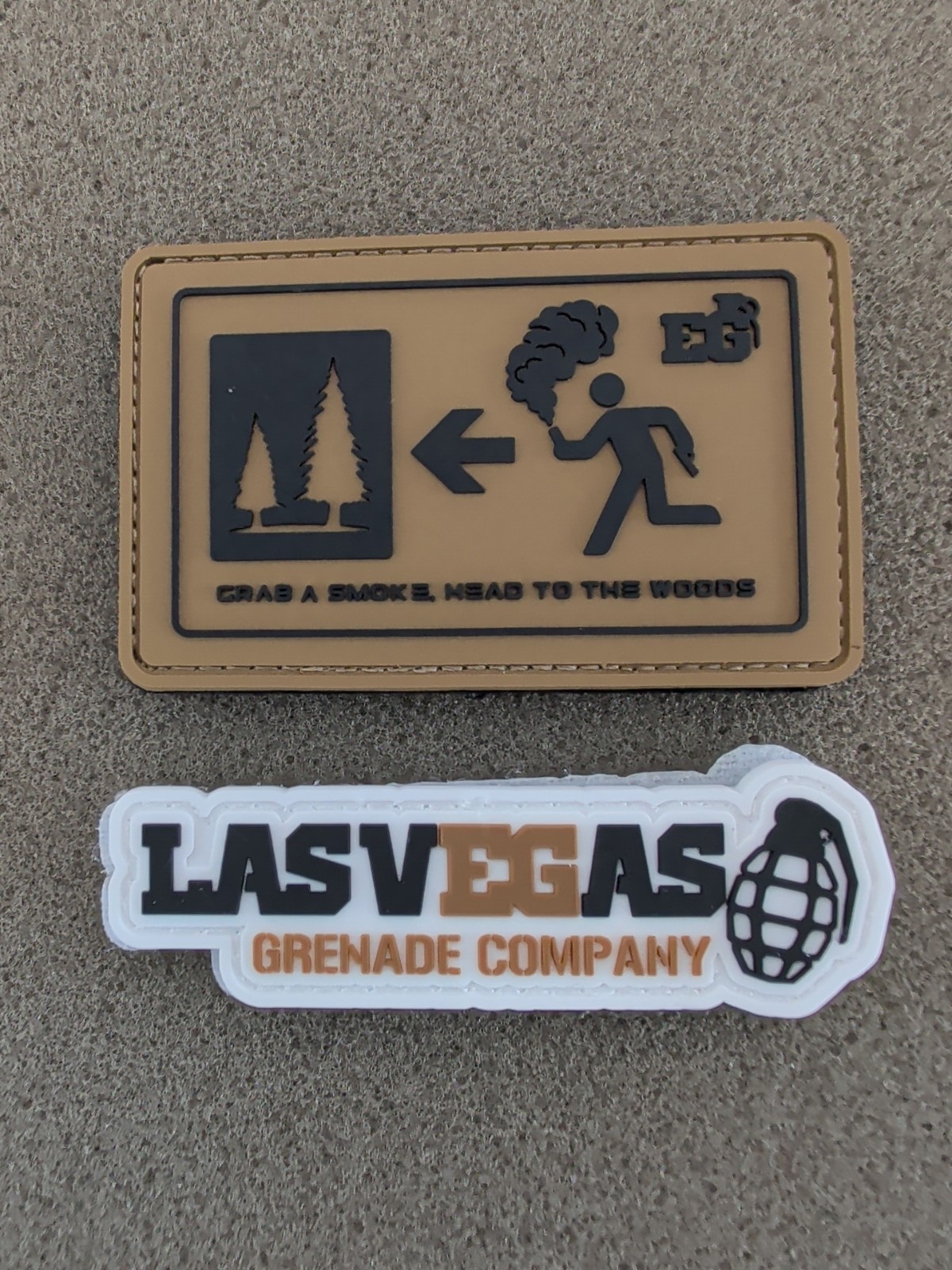 Las Vegas EG Grenade Company Tactical Patch (Lot of 2) SHOT SHOW 2026