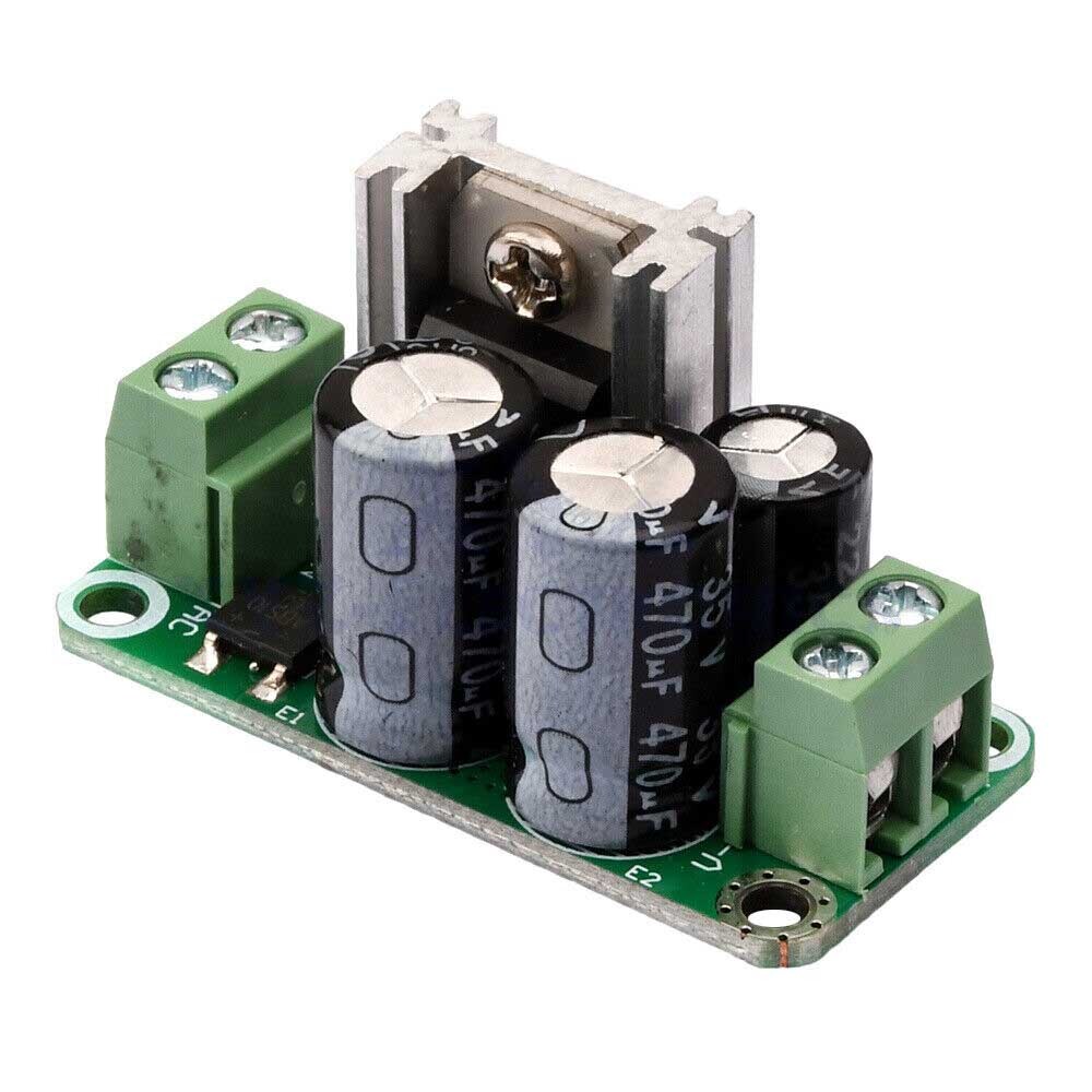 2PCS 12V Single Regulated Power Supply Module AC to DC Rectifier Filter Board 1A