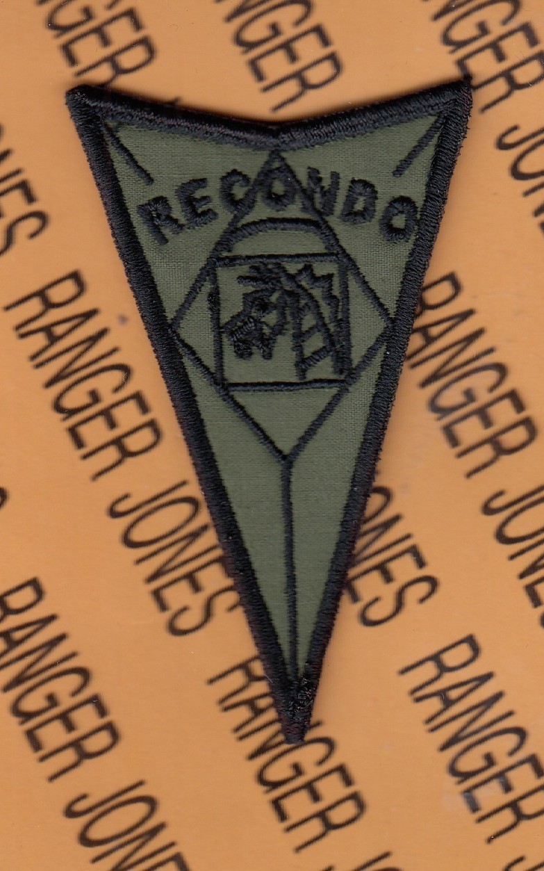 18th Airborne Corps RECONDO School Qualification OD Green Black BDU patch #2 c/e