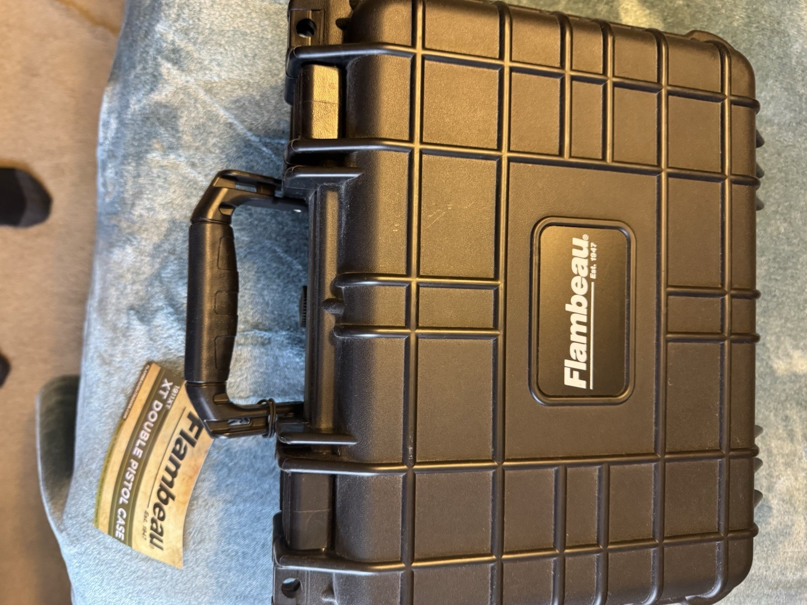 Flambeau XT Double Pistol Case Hard Cover