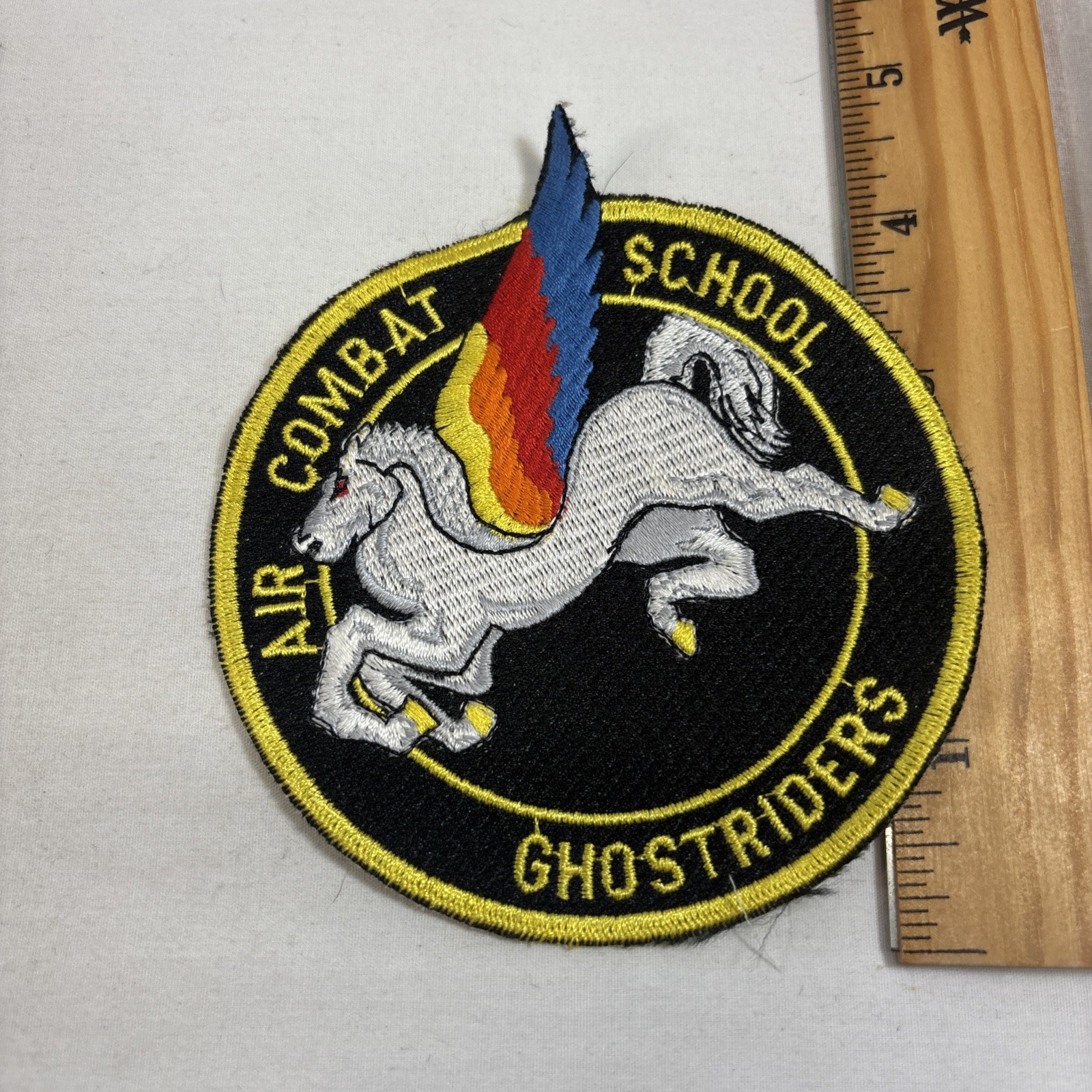 USAF Air Combat School Ghostriders Patch Possibly From Texas