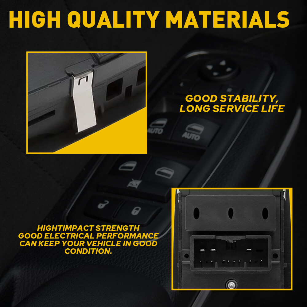 Driver Side Power Window Mirror Control Switch For 2015-2019 Dodge Charger Sedan