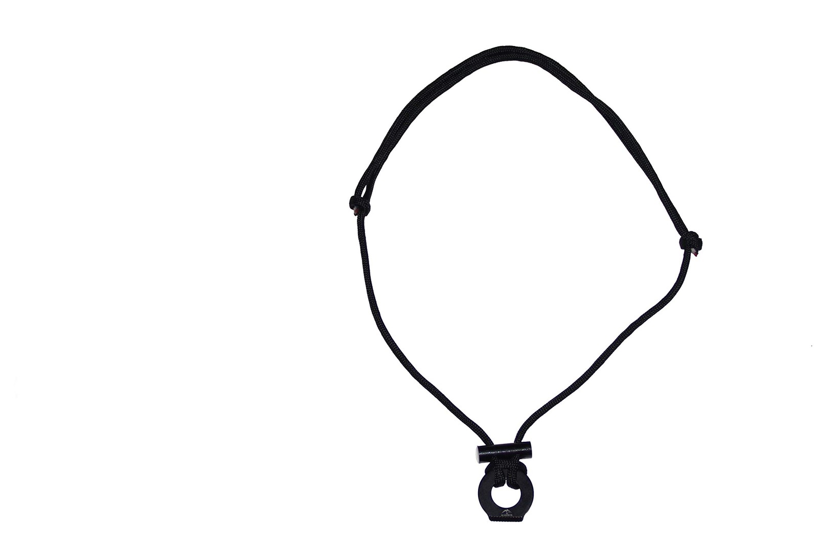 Fire Starter Survival Necklace with Ferro Rod, Striker, and Tinder Cord.