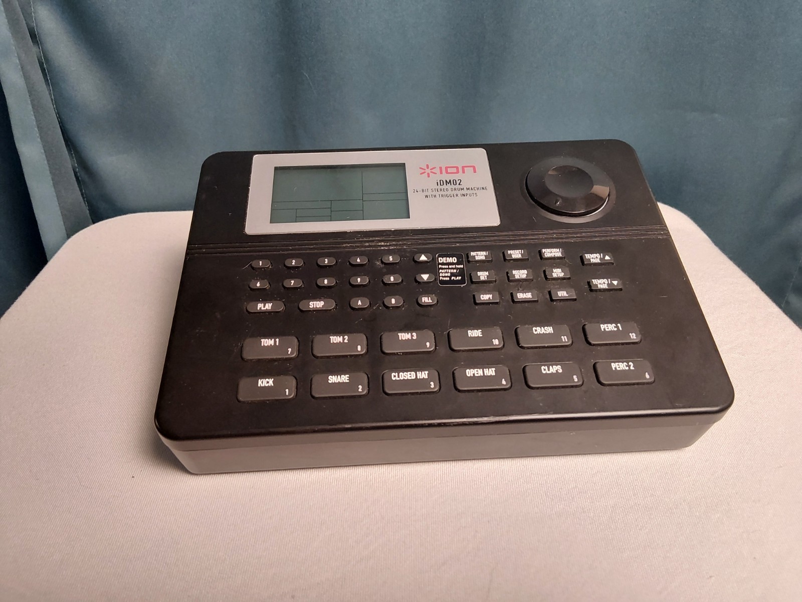 ION IDM02 Drum Machine Module Only- 24 Bit Stereo USED. NO POWER ADAPTER .