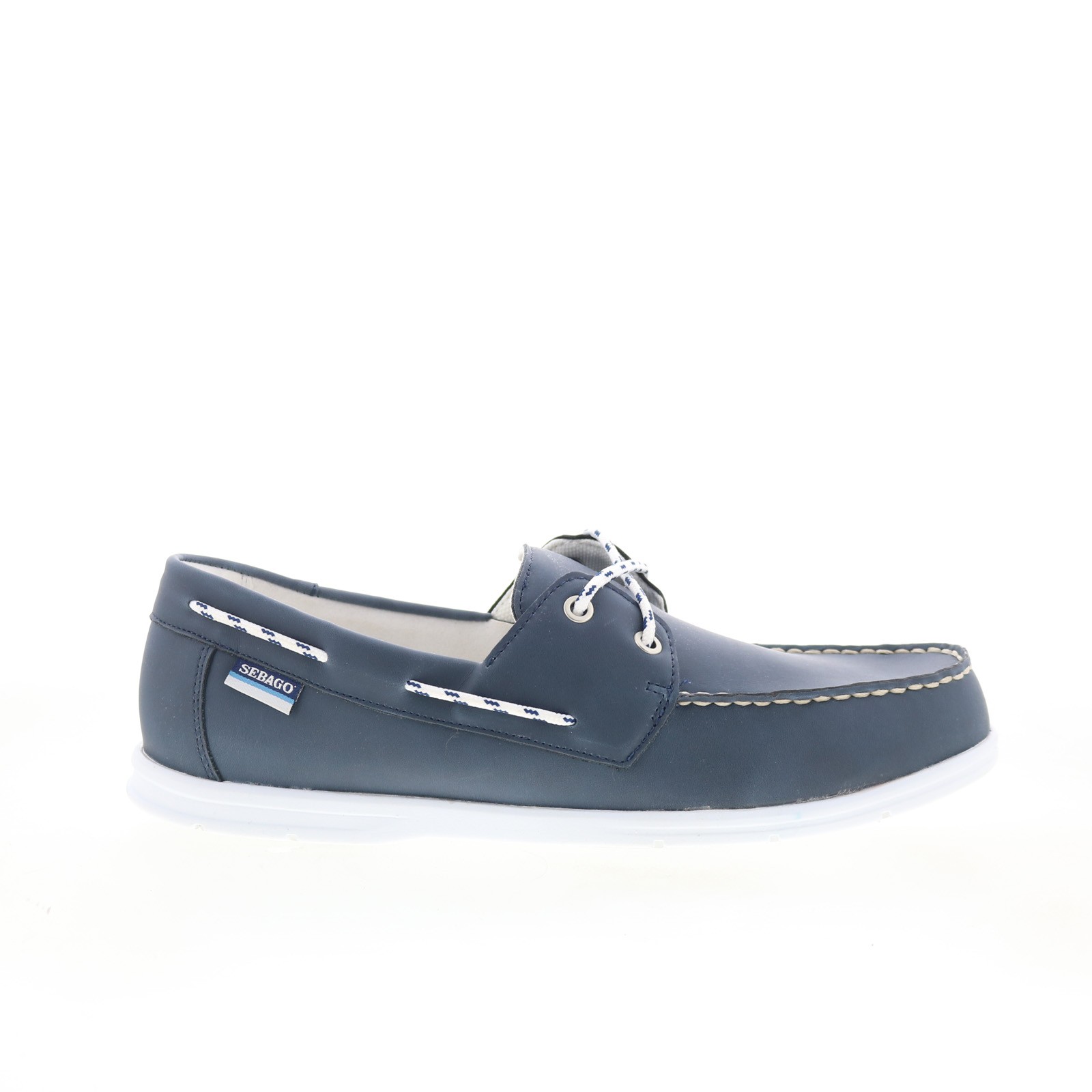 Sebago Jackman 78114CW-908 Mens Blue Synthetic Loafers & Slip Ons Boat Shoes