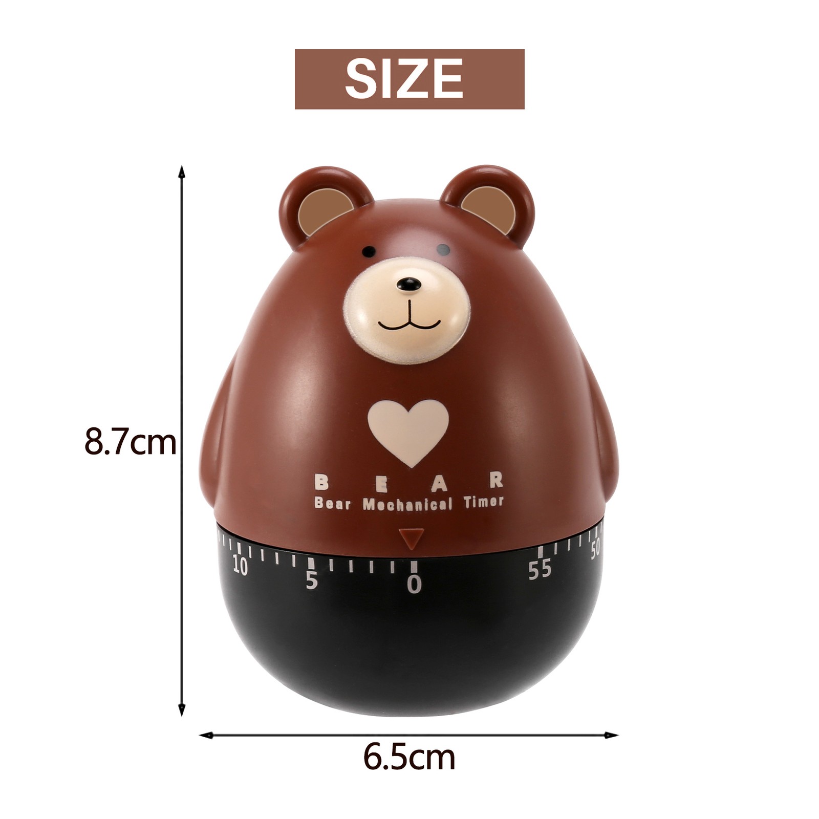 Kitchen Timer Egg Timer Countdown Timer Mechanical Animal Family Timer 554678