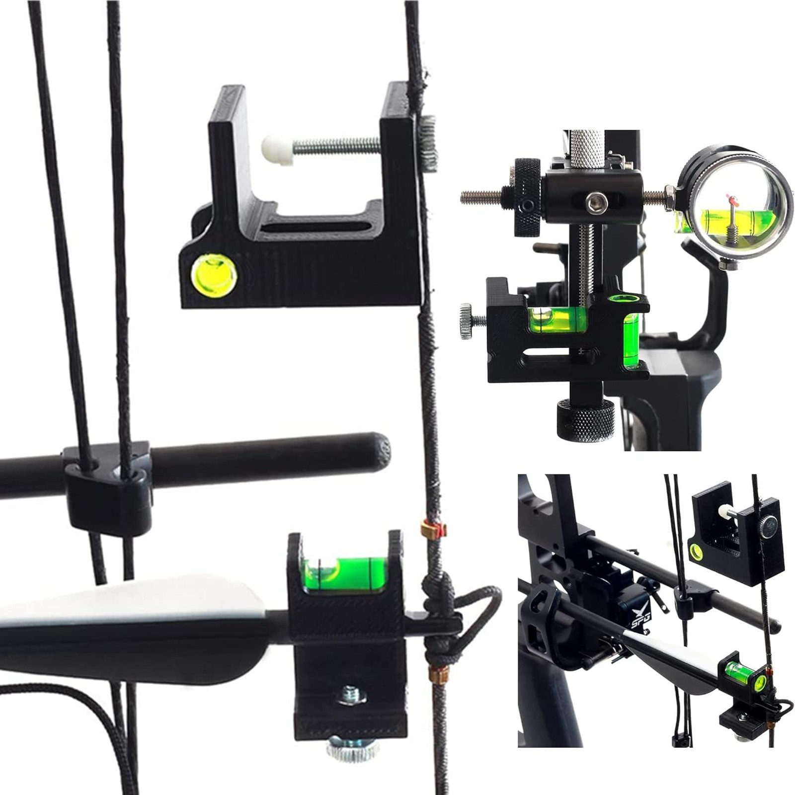 Archery Bow Level Kit Impact Resistant Plastic Tuning Tools for Rest Sight