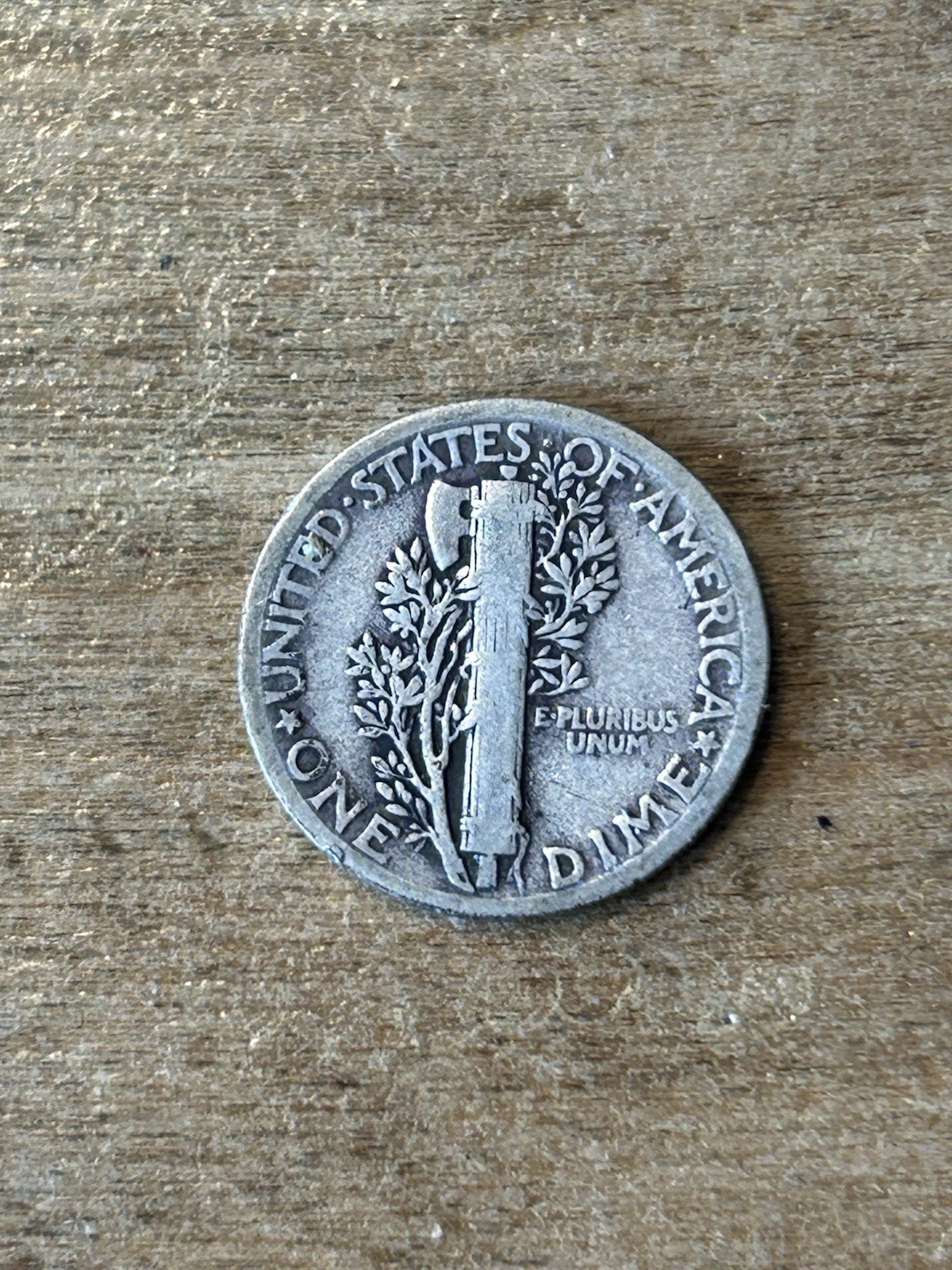 1927 Mercury Dime VG