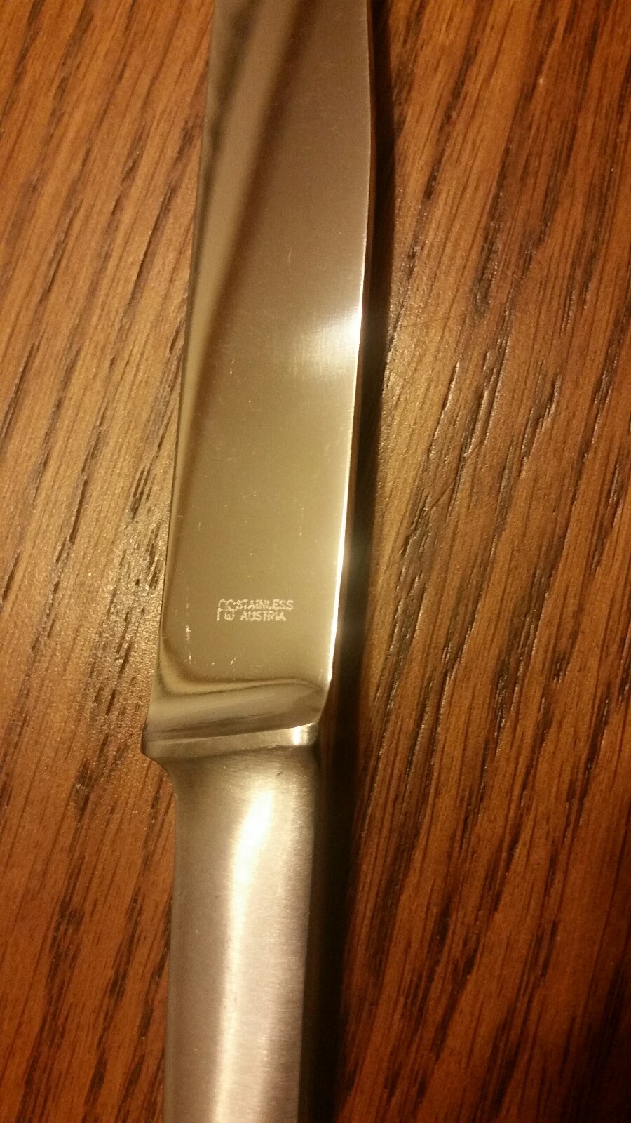 Sword Makers Guild Of Austria Stainless Steel Chef Knife set. 3 knife set.
