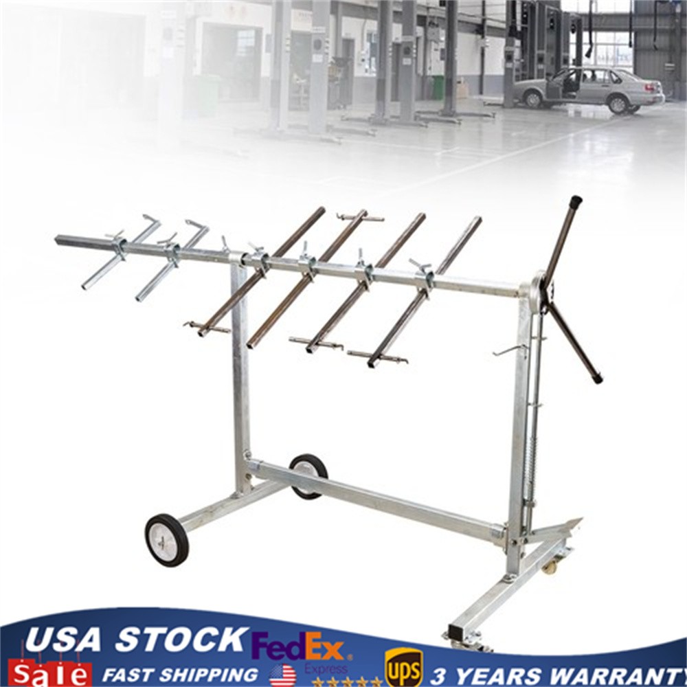 Automotive Spray Painting Rack Stand auto body Shop Paint Booth Hood Parts TOP