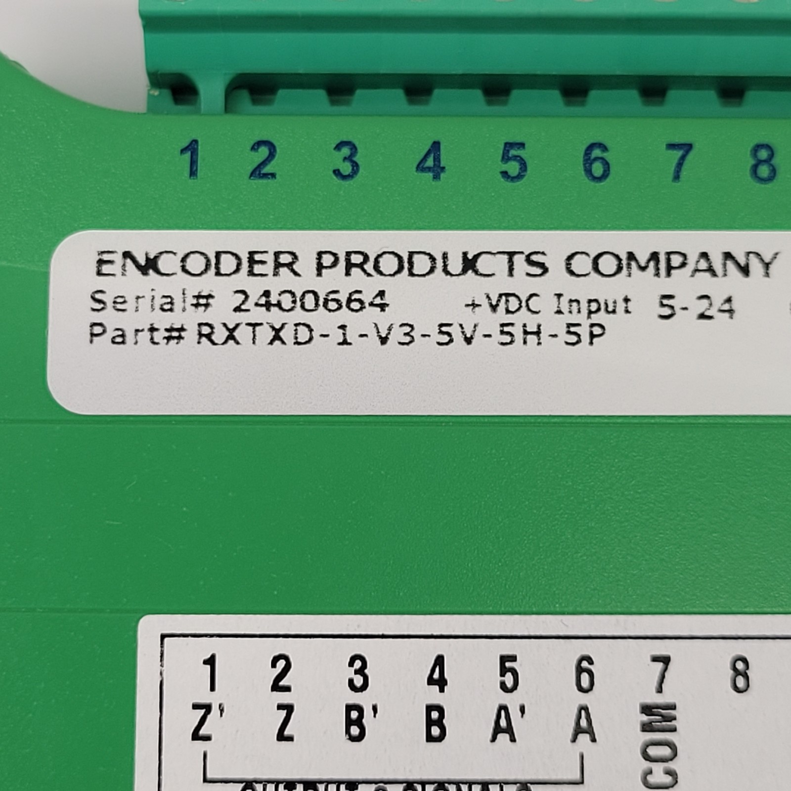 Encoder Products RXTXD-1-V3-5V-5H-5P Encoder Interface - NEW