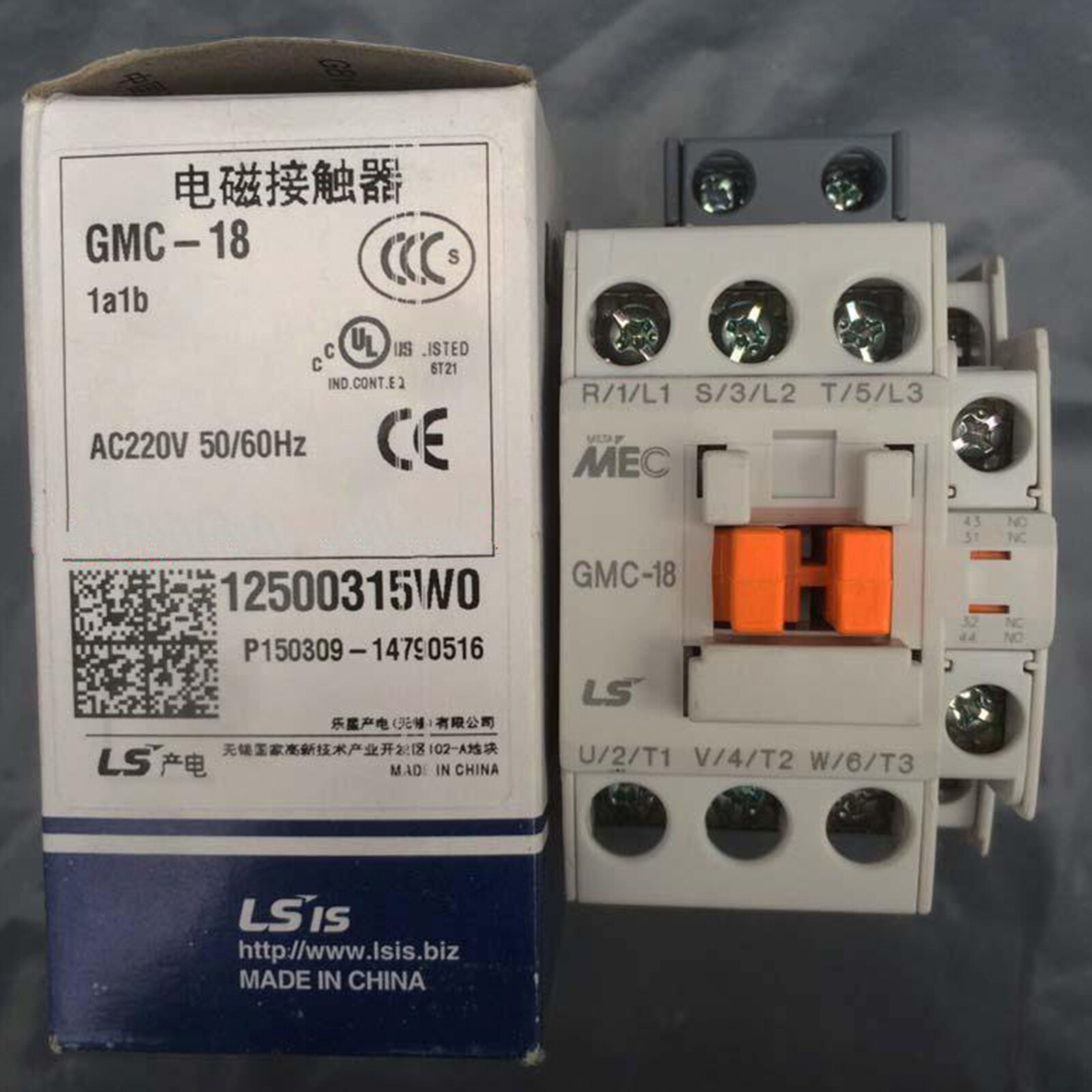 One New LS GMC-18 Contactor GMC18 AC220V In Box Free Shipping