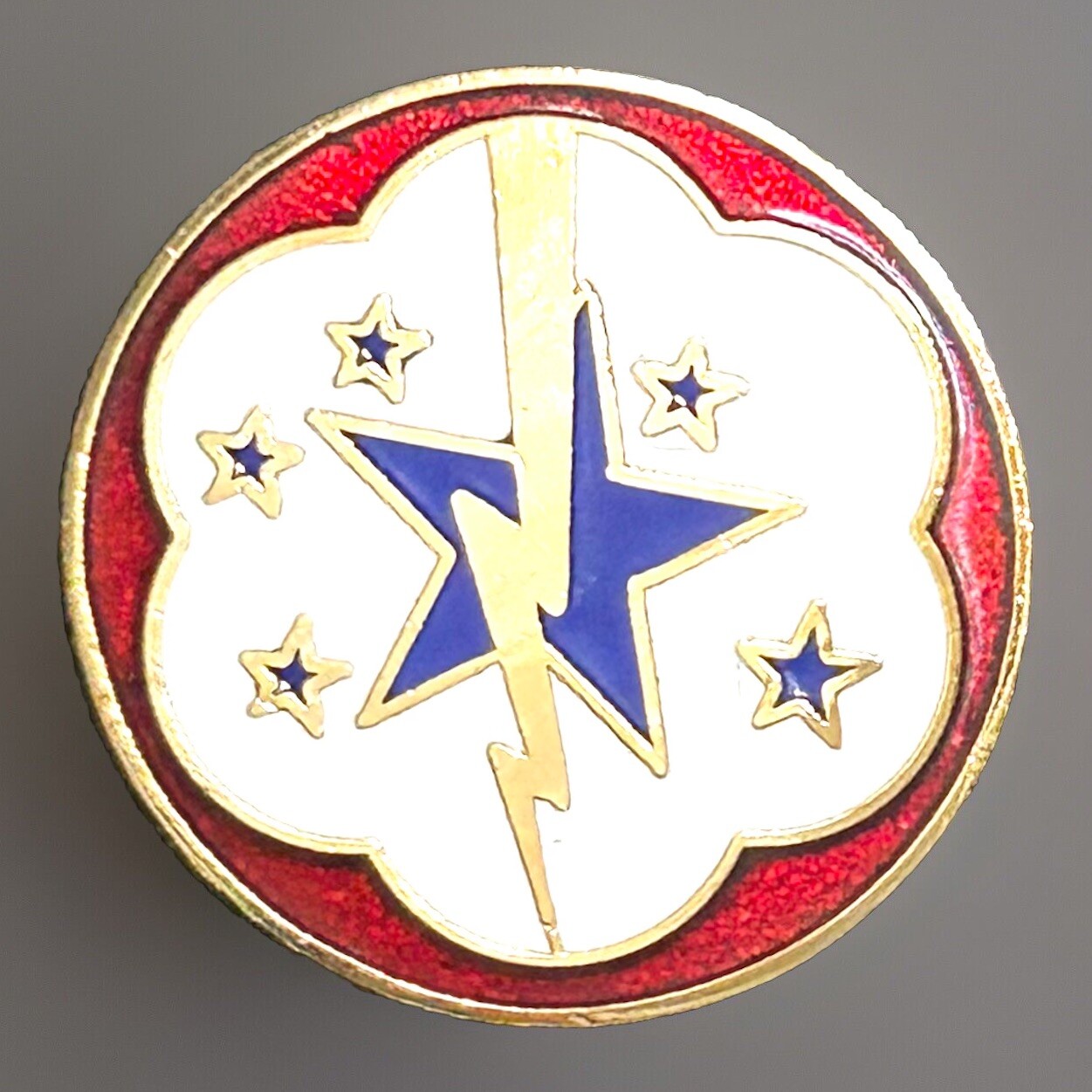 US ARMY FORCES WESTERN PACIFIC WW2 PIN 1”