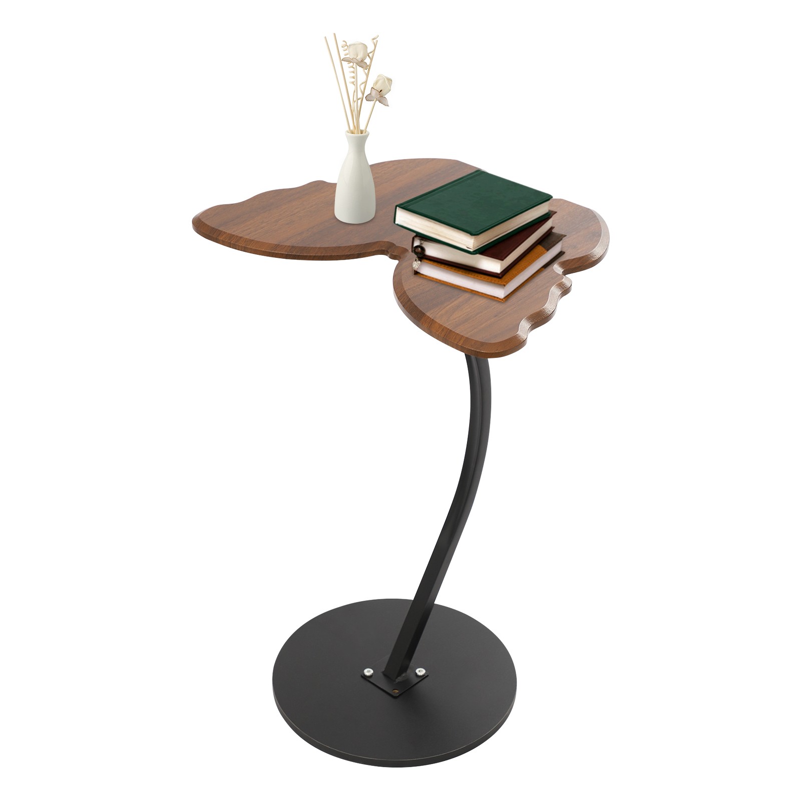 Butterfly-shapeSide Table, Butterfly-shaped Side Table, Small C-shaped End Table