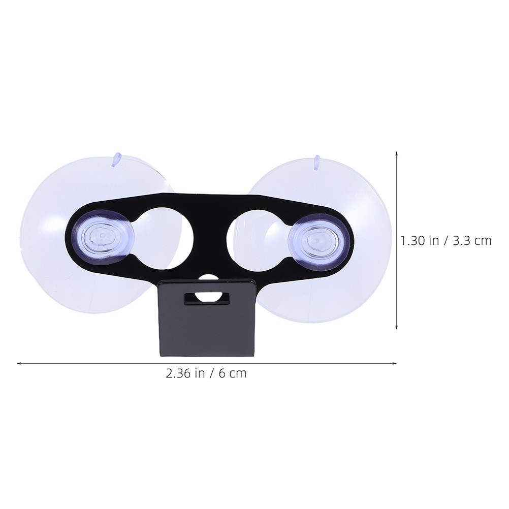 2 Pcs Suction Cup Cradle Mount Windshield Radar Bracket Car Holder Dashboard