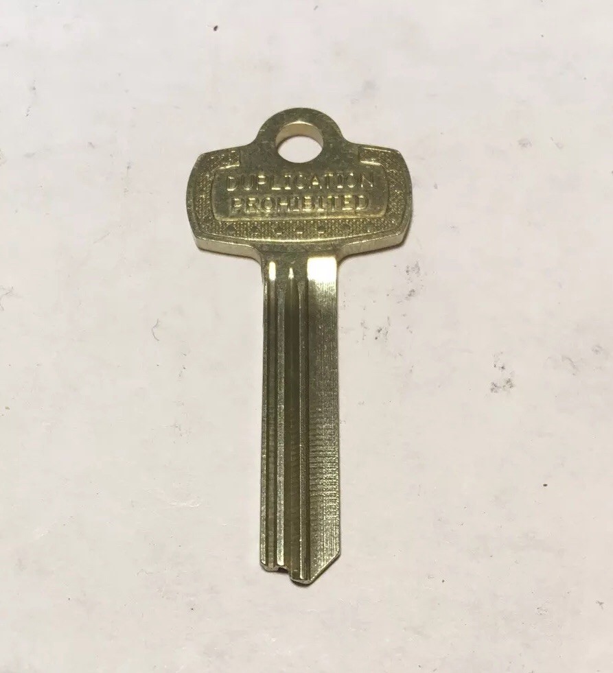 Lot of 10 Nickel Silver A1114TD 1A1TD1 Type Key Blanks for Best TD Keyway: