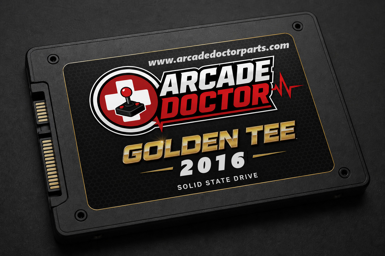 Golden Tee 2016 Solid State SSD Replacement Hard Drive for Nighthawk System