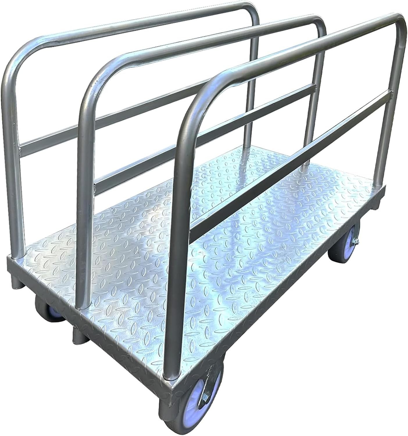 Heavy Duty Lumber Drywall Dolly Steel Panel Platform Cart