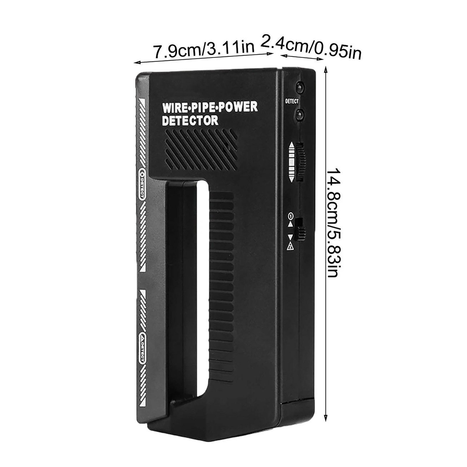 Handheld Wpp123 Professional Detector Tool Wall Wire Pipe Metal Scanner Device