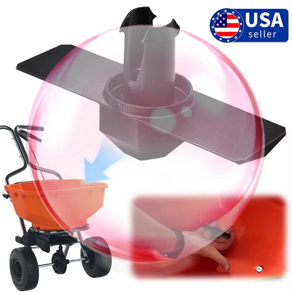 For Echo RB-60 Broadcast Spreader Upgraded Agitator Replacement Longer/Lower Arm