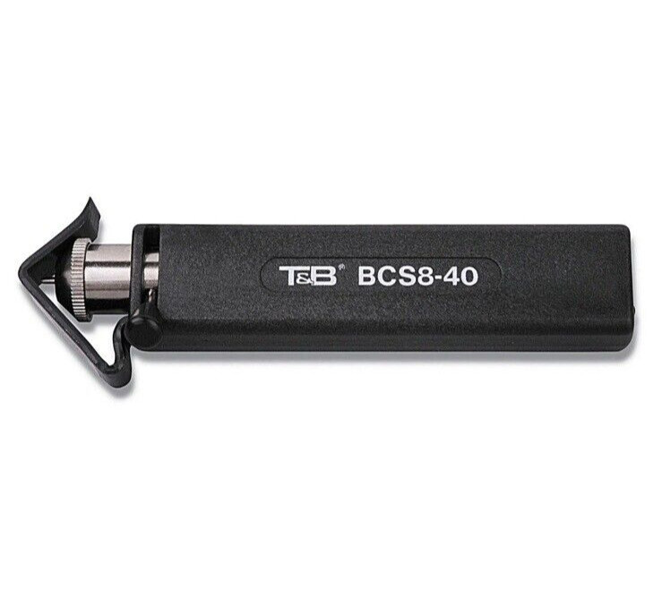 Thomas & Betts BCS8-40 Cable Stripping Tool Color-Keyed Blackburn NIB