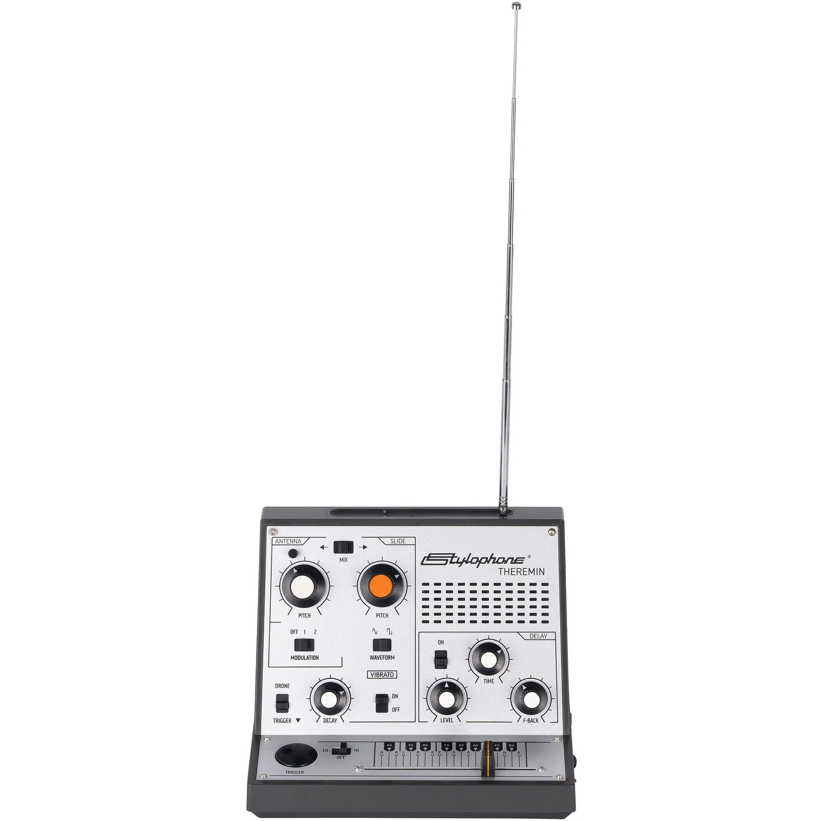 Stylophone Theremin Portable Touch Sensitive Synthesizer