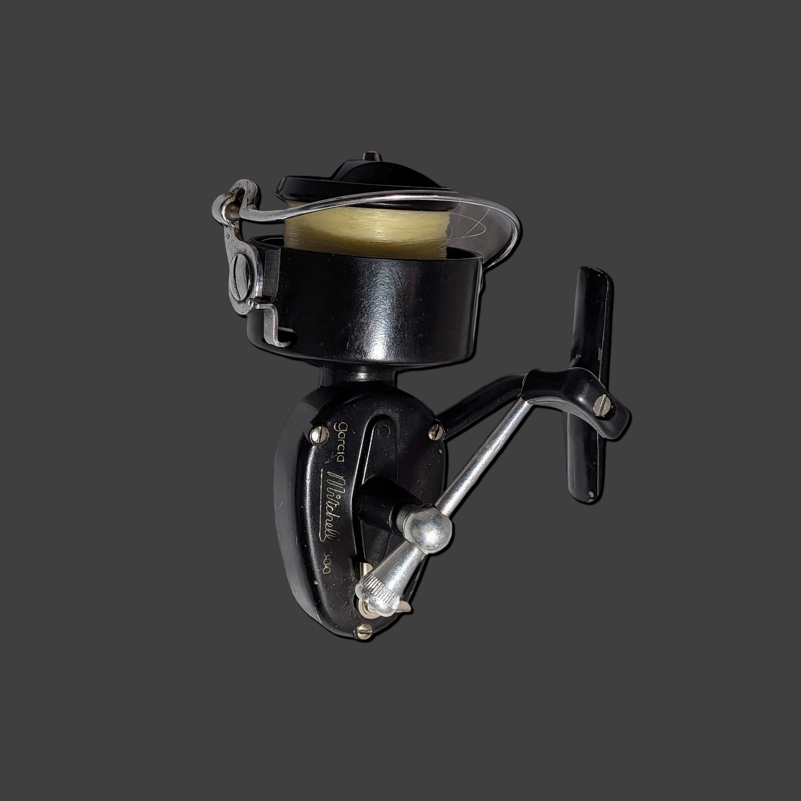Mitchell Garcia 300 Reel Made in France Open Reel Vintage Fishing