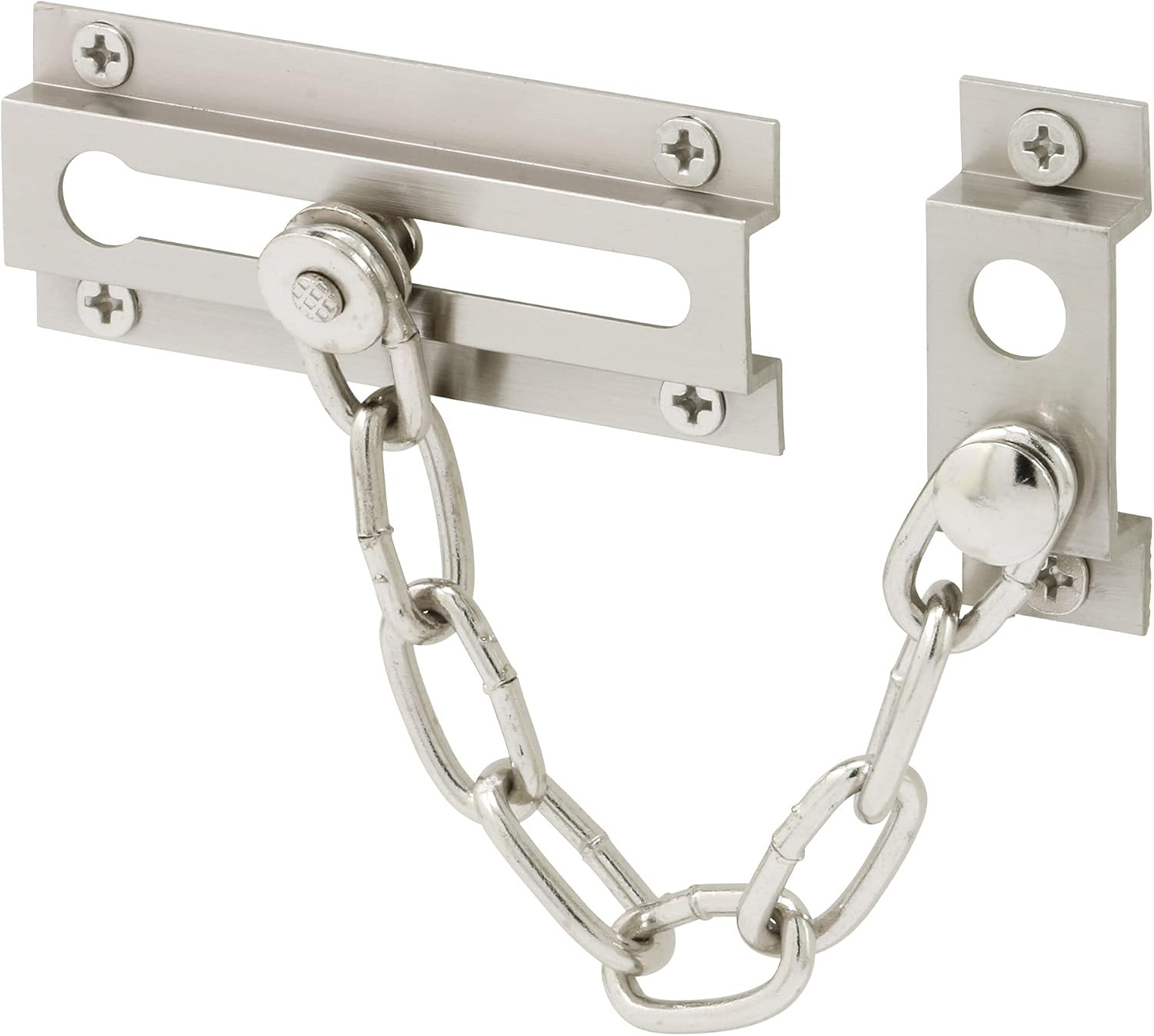 Products U 10304 Prime Line U-10304 Standard Door Guard, 3-5/16 X 5/8 in W, Stee