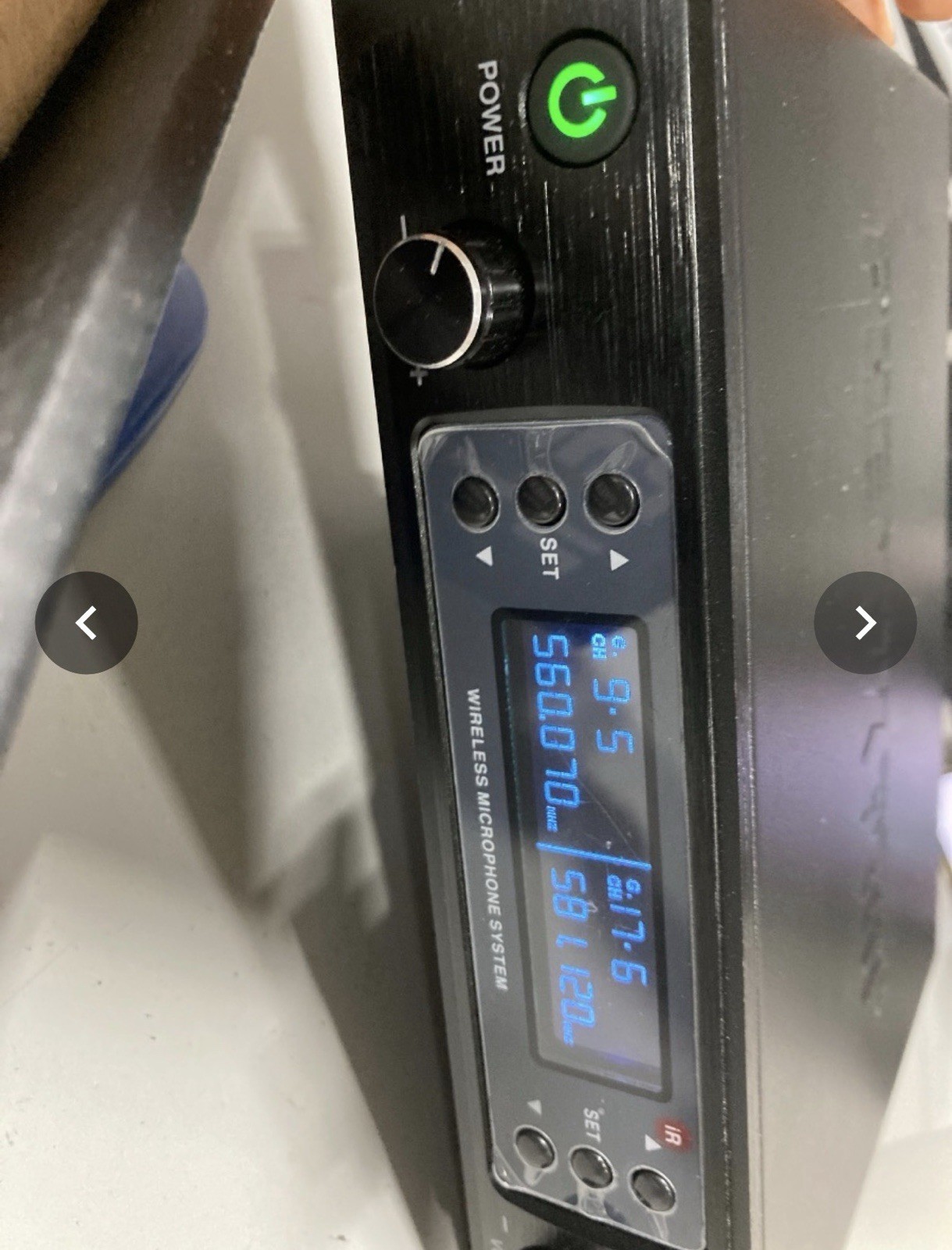 Phenyx Pro PTU-71-2H UHF Dual-Channel Wireless Handheld Microphone System