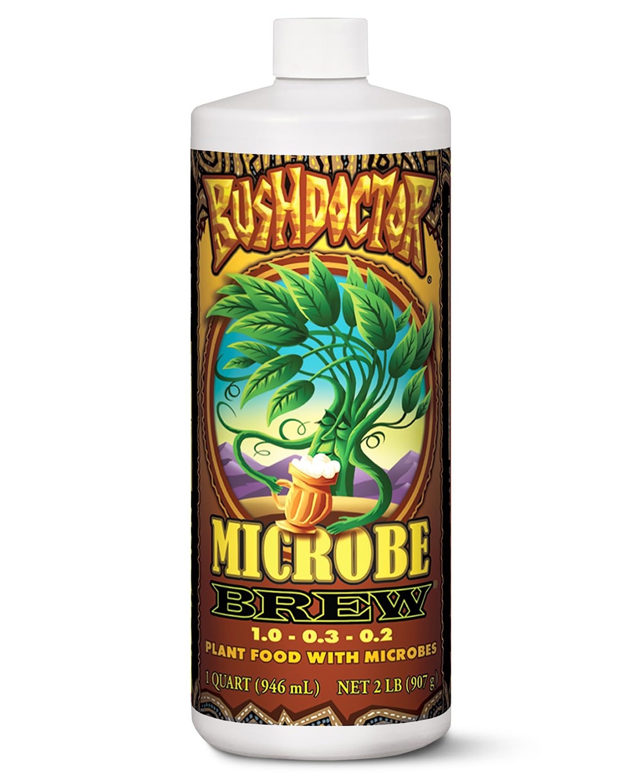 FoxFarm Bushdoctor Microbe Brew - Liquid Macro & Micronutrients, En... Fast Ship