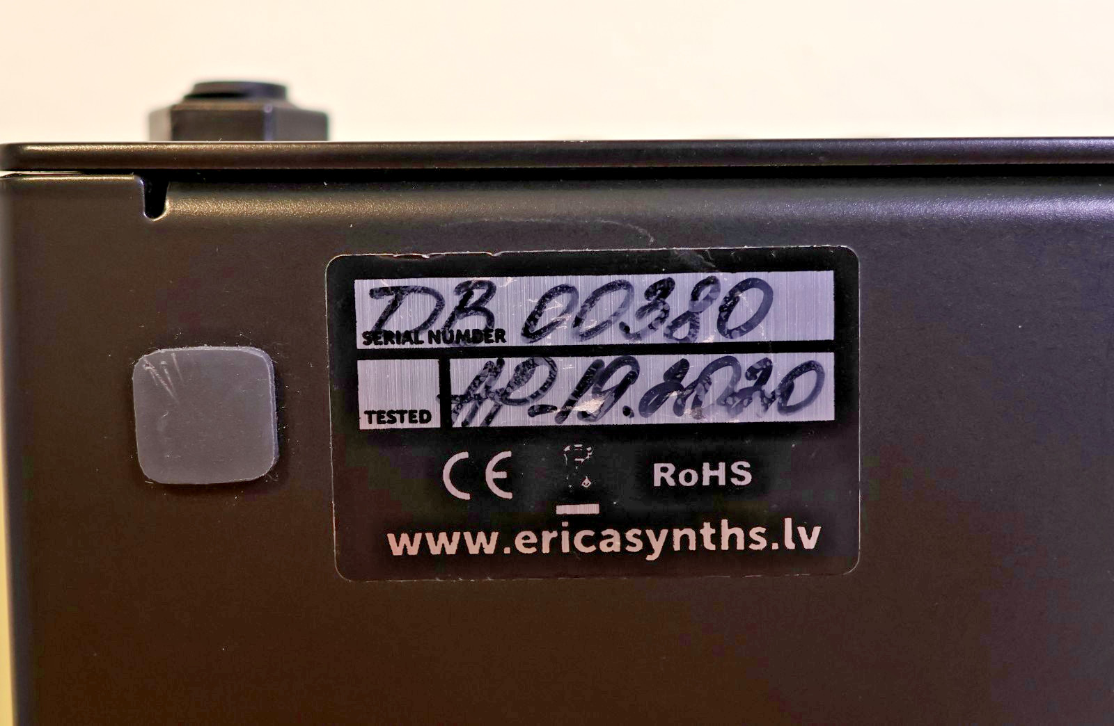 Erica Synths Bassline DB-01 Desktop Synthesizer MINT
