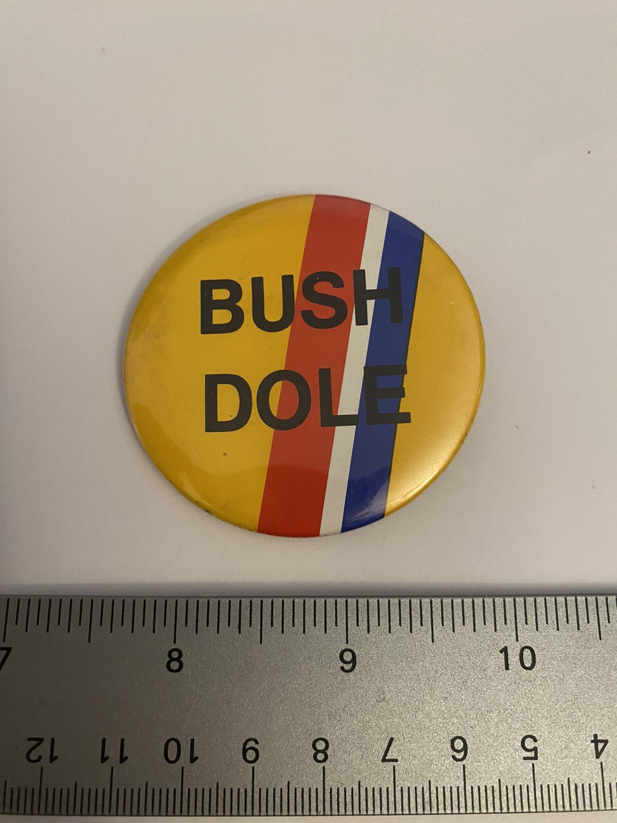 Bush Dole Pin Back Button P153