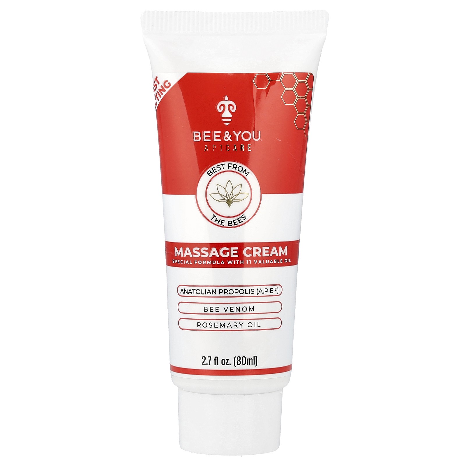 Massage Cream, 2.7 fl oz (80 ml)
