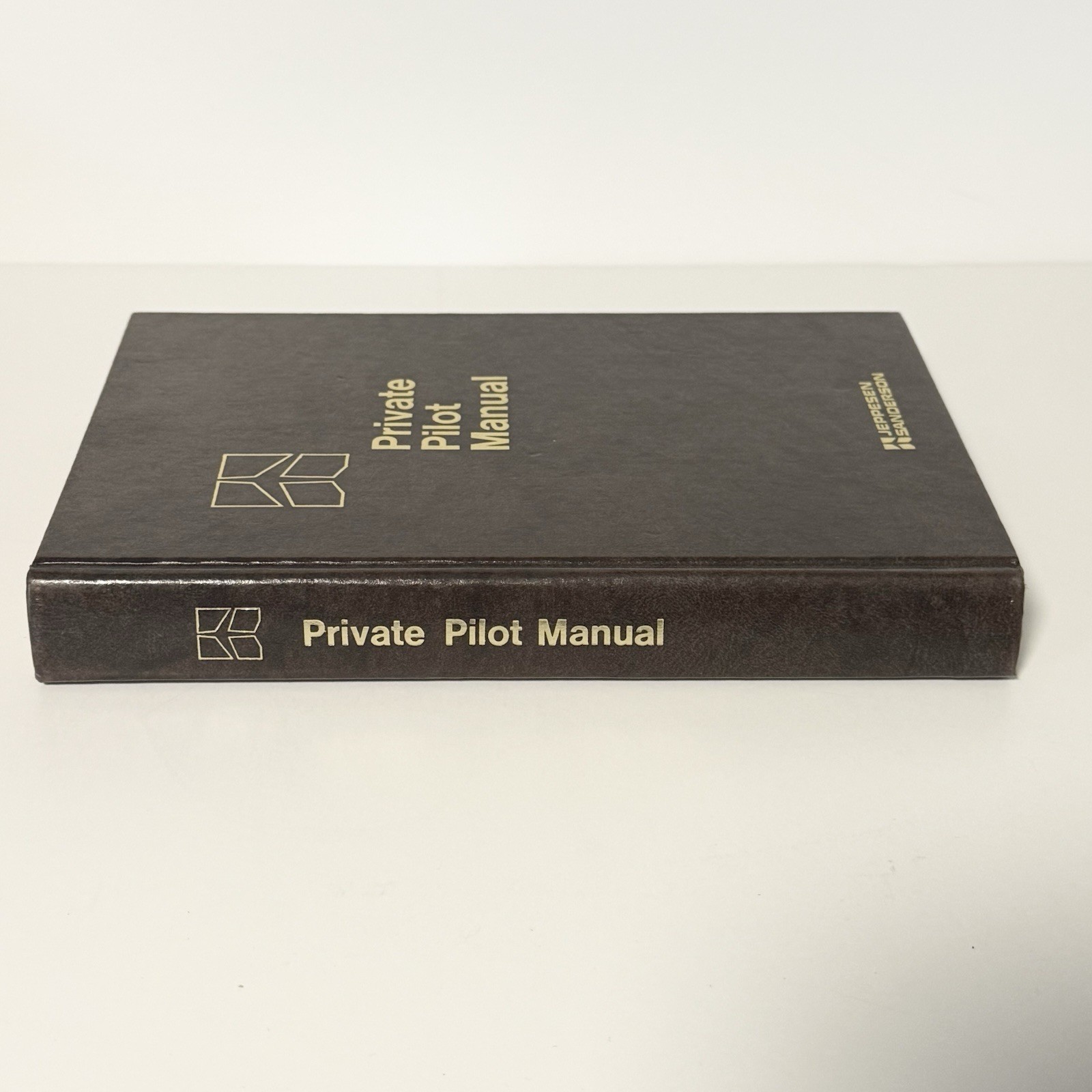 1984 Private Pilot Manual Hardcover Textbook Jeppesen Sanderson FAR Part 141 FAA