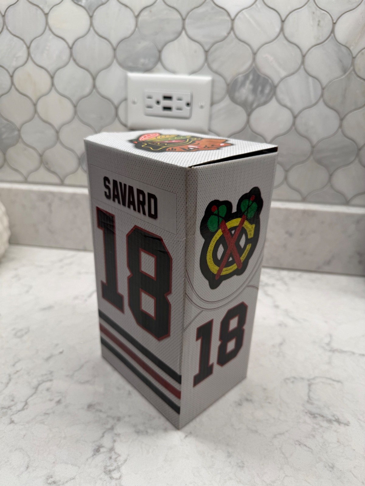 Denis Savard Spin O Rama Bobblehead - In Original Packaging