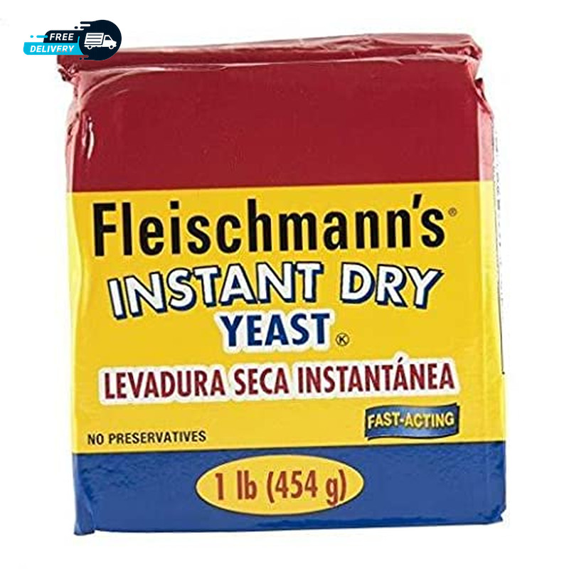 n’S Yeast n’S Instant Dry Yeast 16 Ounce - 1 Pack Fast-Acting Gluten Free