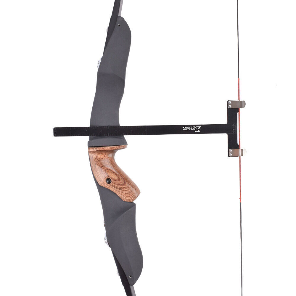 Archery T Shape Bow Square Ruler+ String Nocking Points Pliers String Knock Set