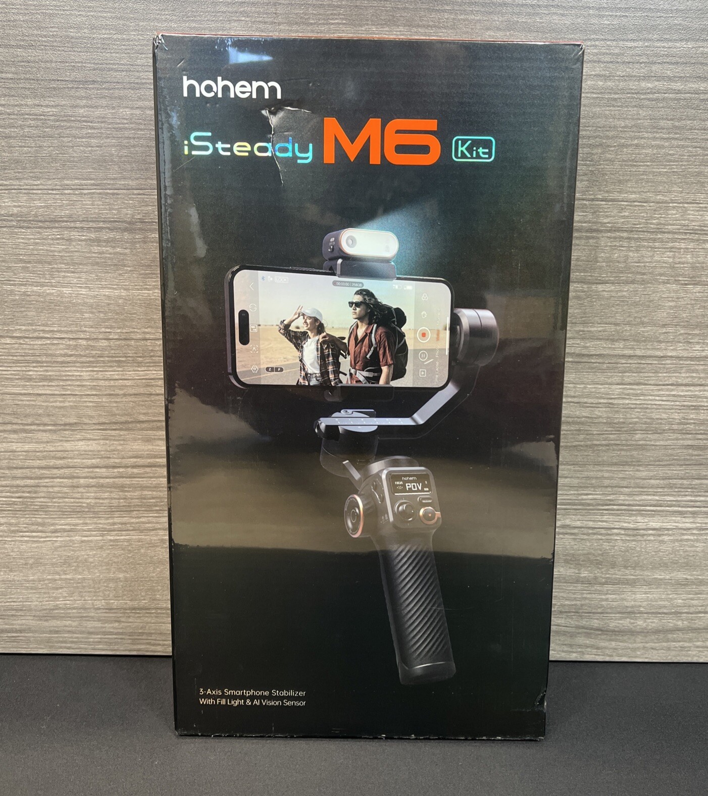 hohem iSteady M6 Kit 3-Axis W/Fill Light & AI Vision Sensor Stabilizer