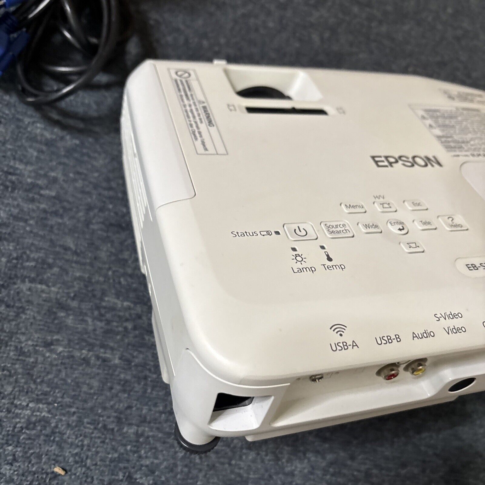 Epson EB-S120 LCD Projector HDMI VGA S-Video