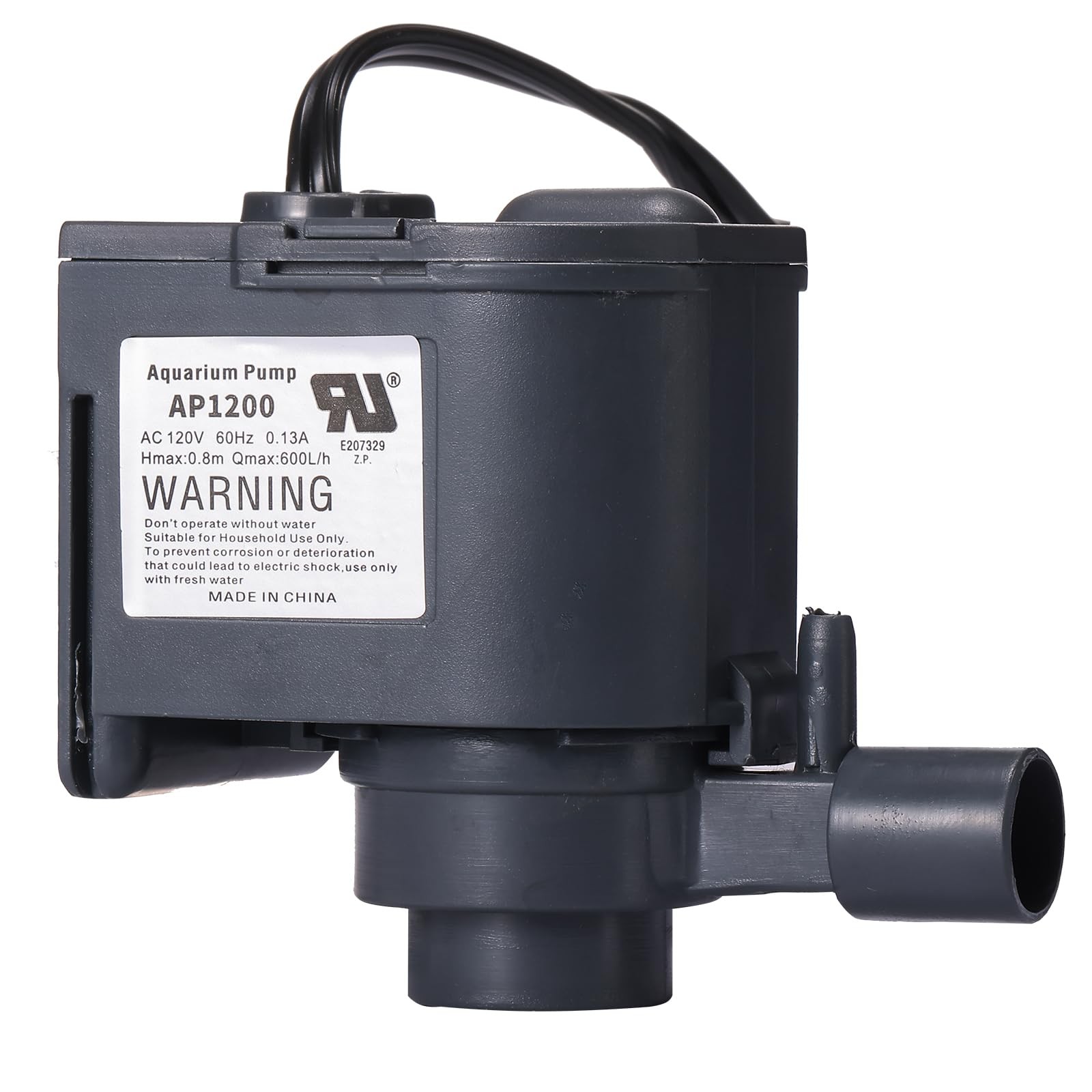 AC 120V AP1200 Commercial Large Flowing Water Ice Machine Water Pump Small Ci...