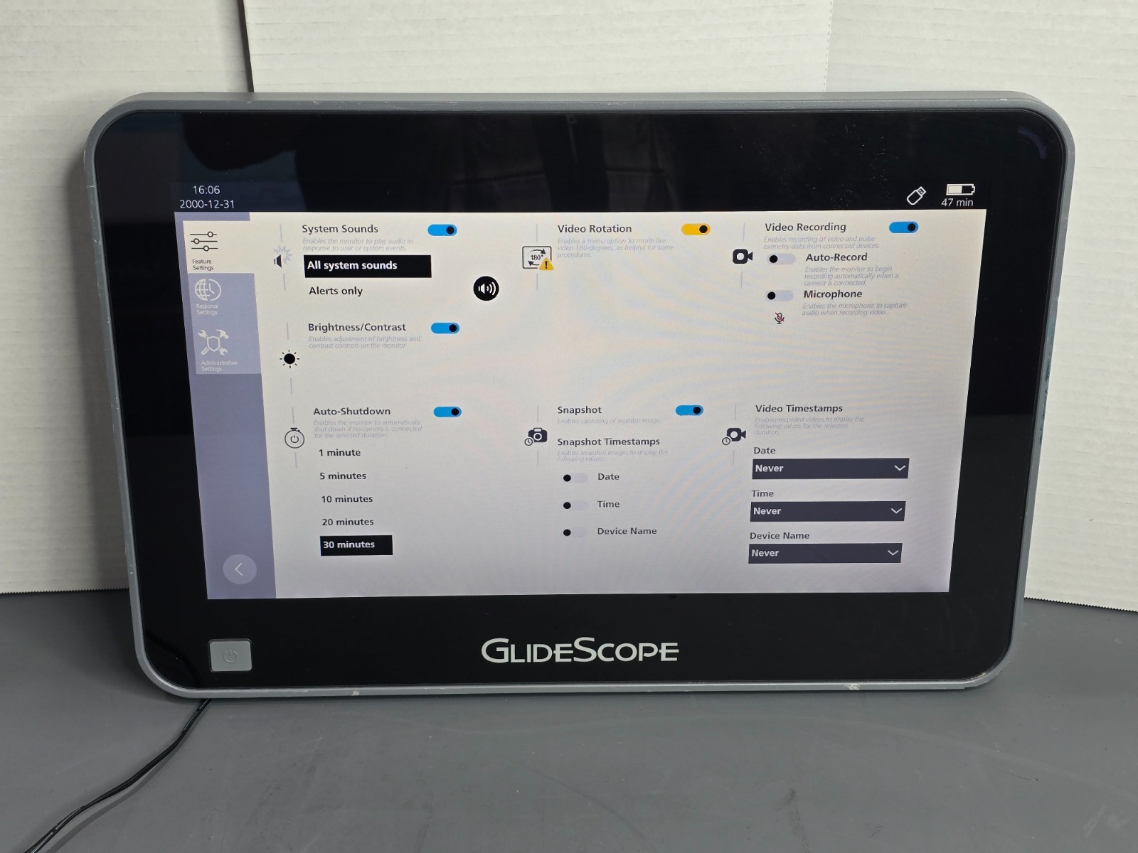 GlideScope Core 15 Video Display 0570-0404 Touchscreen FHD 15" System